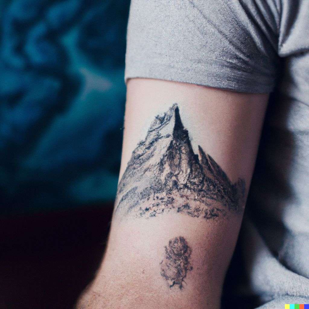 Everest Drawing | Mountain tattoo, Tattoo sleeve men, Best sleeve tattoos